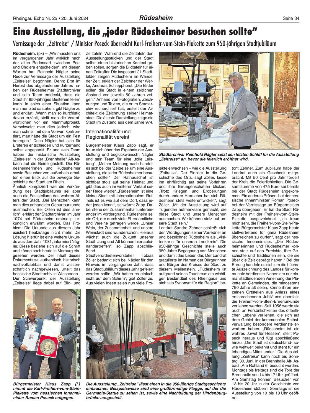 Rhg.-Echo-Art. Ausst. Rüd.-Jubil.